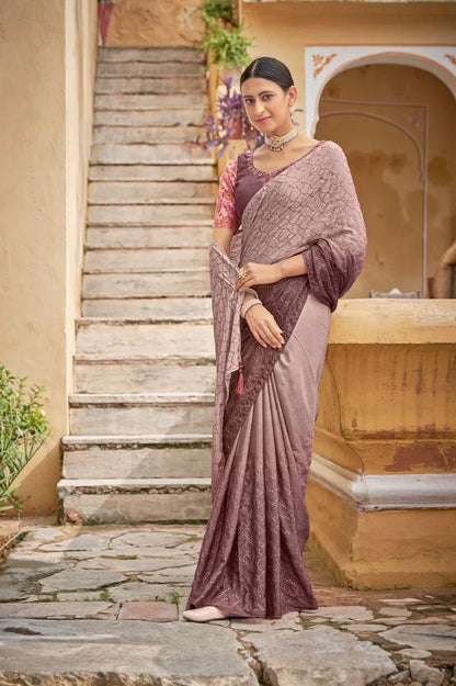 COCKTAIL VOL. 3 EMBROIDERED SAREE Anant Tex Exports Private Limited