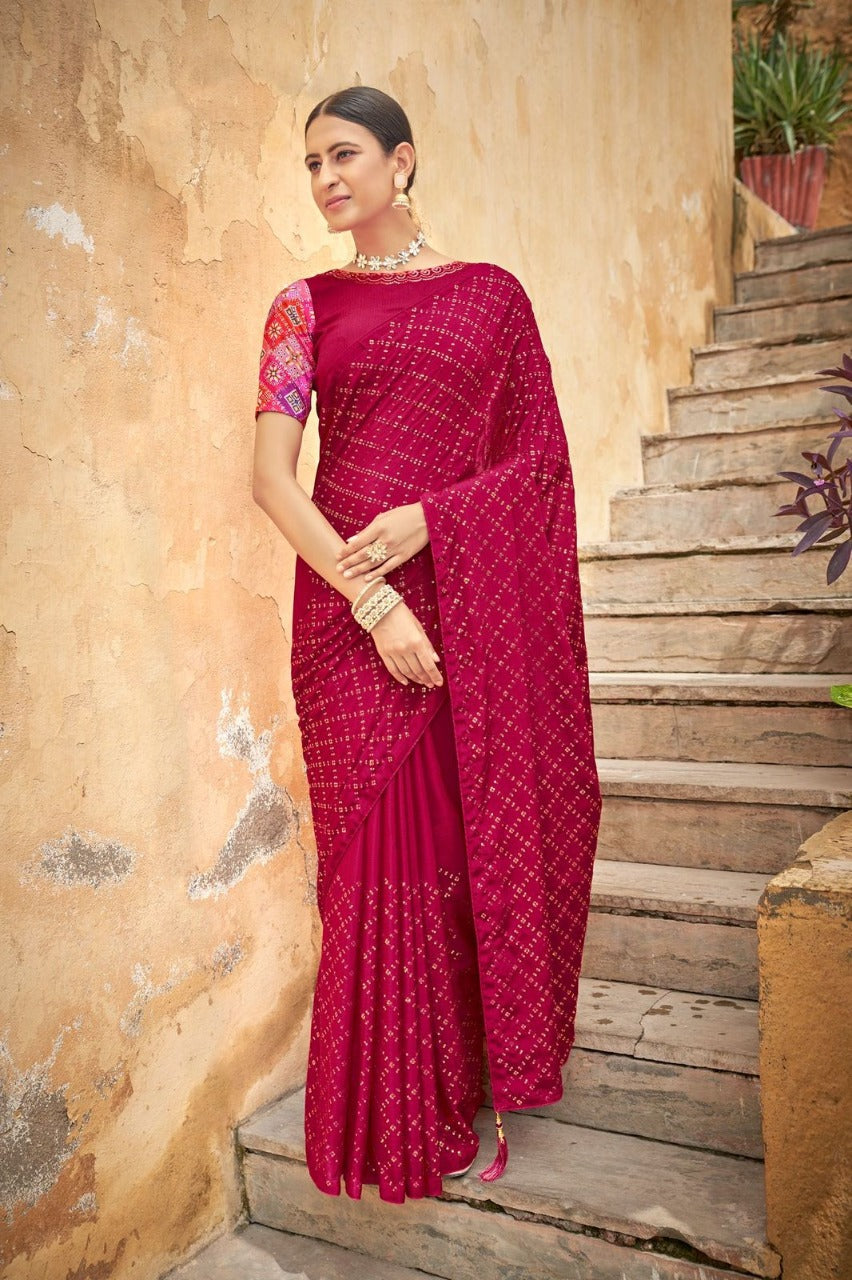 COCKTAIL VOL. 3 EMBROIDERED SAREE Anant Tex Exports Private Limited