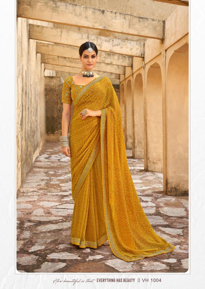 Stavan Vihana Georgette Saree Anant Tex Exports Private Limited