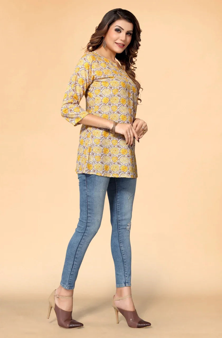 RISHITA RAYON FESTIVE SHORT TOP COLLECTION Anant Tex Exports Private Limited