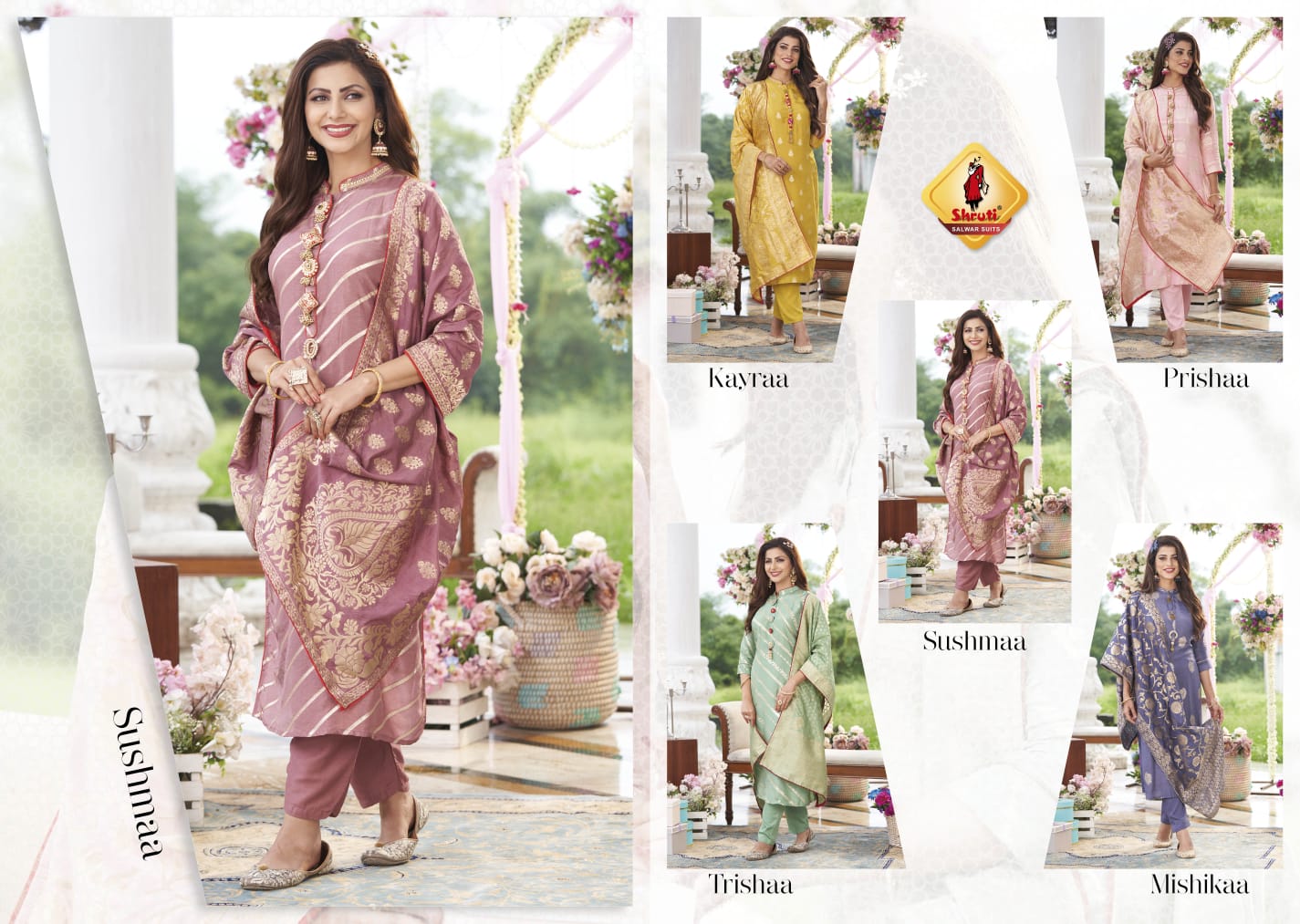 Anokhi Gorgeous Kurtis With Full Set Anant Tex Exports Private Limited