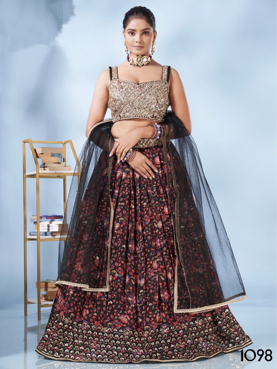 Designer Party Wear Lehenga Choli Dno.1098 Anant Tex Exports Private Limited