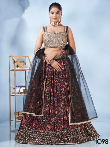 Designer Party Wear Lehenga Choli Dno.1098 Anant Tex Exports Private Limited