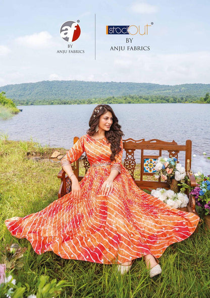 ᏴᎪᎻᎪᎡᎪ FLARED DESIGNER GOWN Anant Tex Exports Private Limited