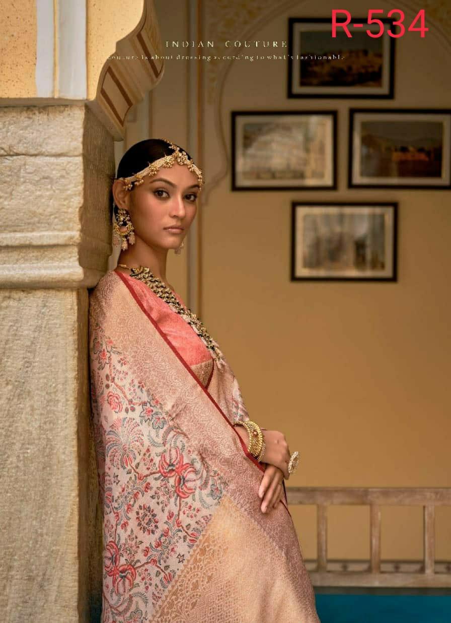 Rewa Culture Pure Silk with Floral Cultural Print Saree Anant Tex Exports Private Limited