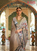 Rewa Culture Pure Silk with Floral Cultural Print Saree Anant Tex Exports Private Limited