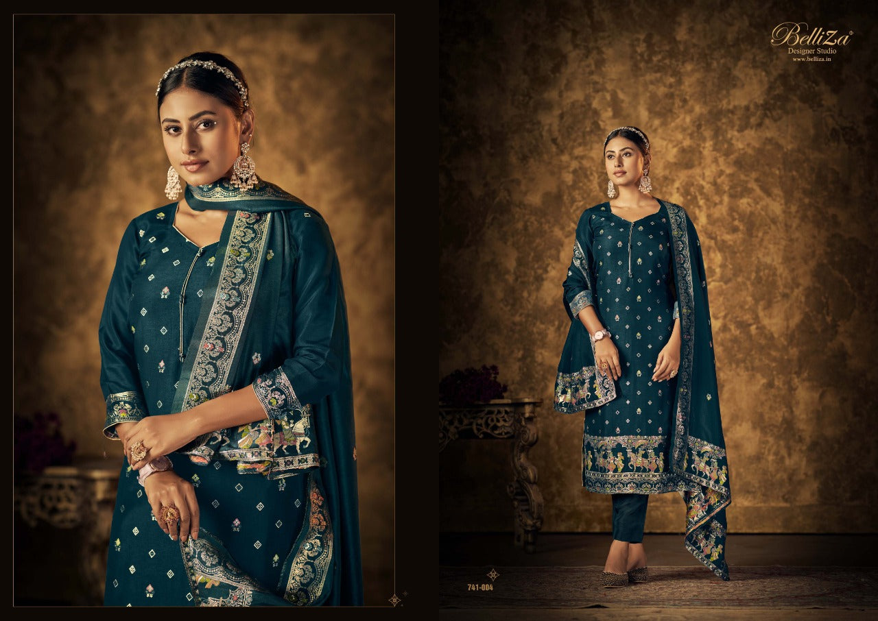 SAARANG JAQUARD DESIGNER SUIT COLLECTION Anant Tex Exports Private Limited