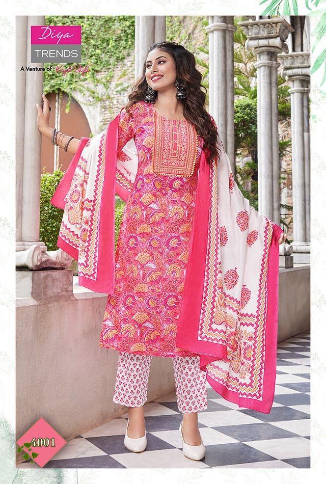 KAJAL ODHANI VOL 4 STRAIGHT KURTI WITH PANT &amp; DUPATTA Anant Tex Exports Private Limited