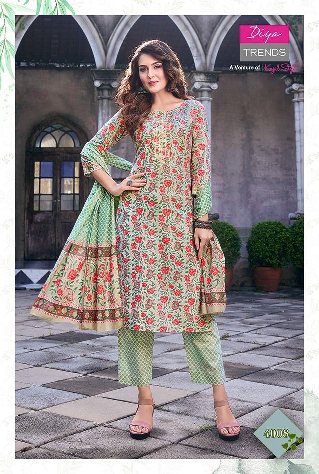 KAJAL ODHANI VOL 4 STRAIGHT KURTI WITH PANT &amp; DUPATTA Anant Tex Exports Private Limited