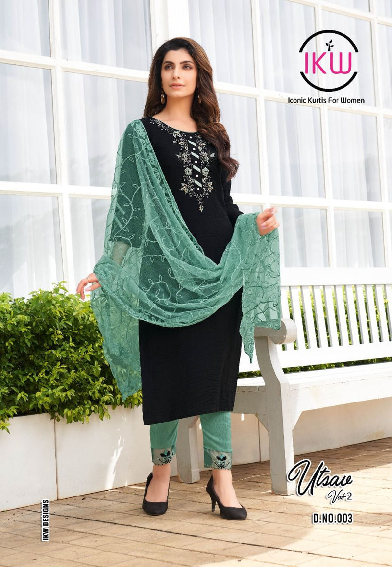 Utsav Vol-2 Viscose Silk Suit Anant Tex Exports Private Limited