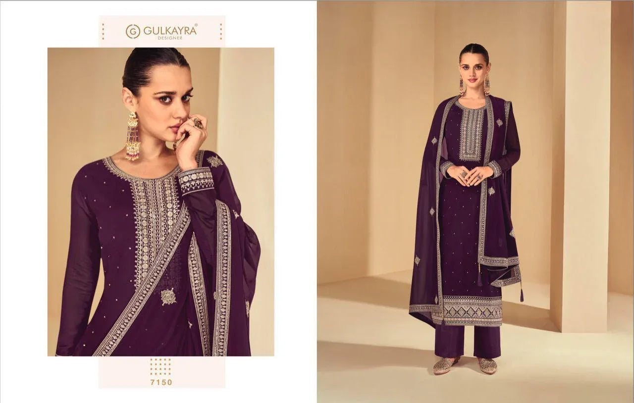 GULKAYRA SABNAM GEORGETTE SALWAR SUITS Anant Tex Exports Private Limited