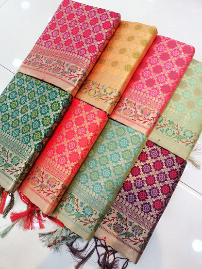 Bandhani With Paithani Pallu Pure Silk Handloom Saree Anant Tex Exports Private Limited