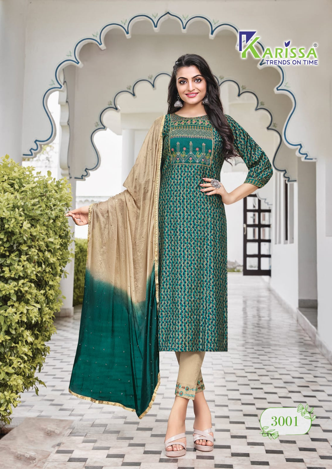 KARISSA SIYA VOL 3 PRINT KURTI WITH BOTOM AND DUPATTA Anant Tex Exports Private Limited