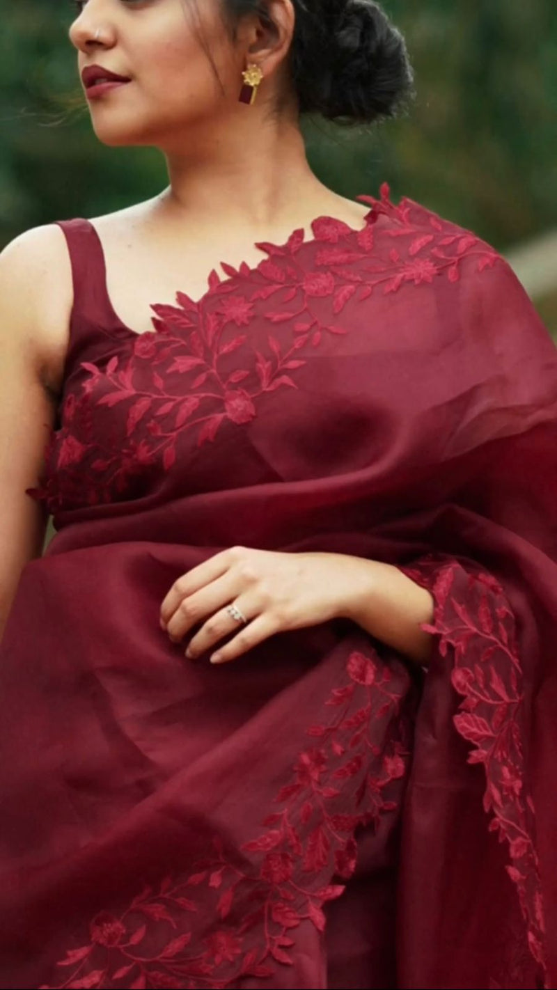 Pure Organza Silk Blouse Anant Tex Exports Private Limited