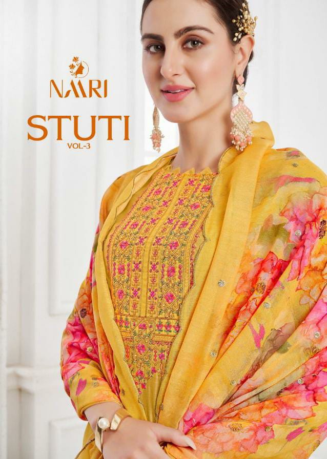 Stuti Vol 3 Naari Salwar Suits Anant Tex Exports Private Limited