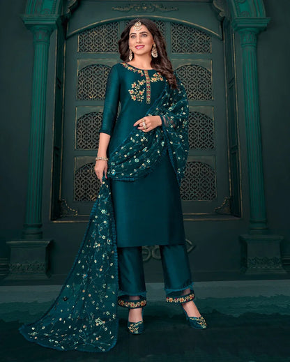 Lily And Lali Maria 9 Heavy Handwork Kurti With Bottom Dupatta Anant Tex Exports Private Limited