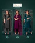 Lily And Lali Maria 9 Heavy Handwork Kurti With Bottom Dupatta Anant Tex Exports Private Limited