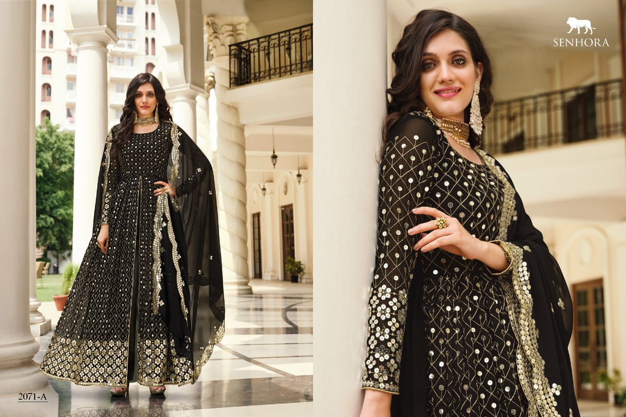 Moksa 2071 Color Senhora Designer Salwar Suits Anant Tex Exports Private Limited