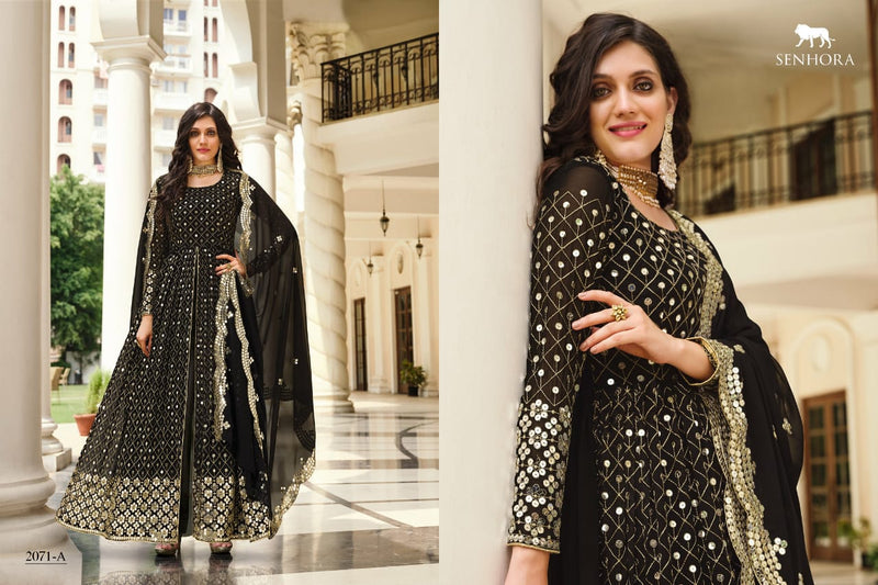 Moksa 2071 Color Senhora Designer Salwar Suits Anant Tex Exports Private Limited