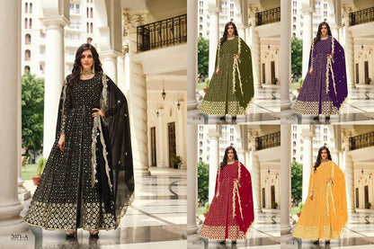 Moksa 2071 Color Senhora Designer Salwar Suits Anant Tex Exports Private Limited