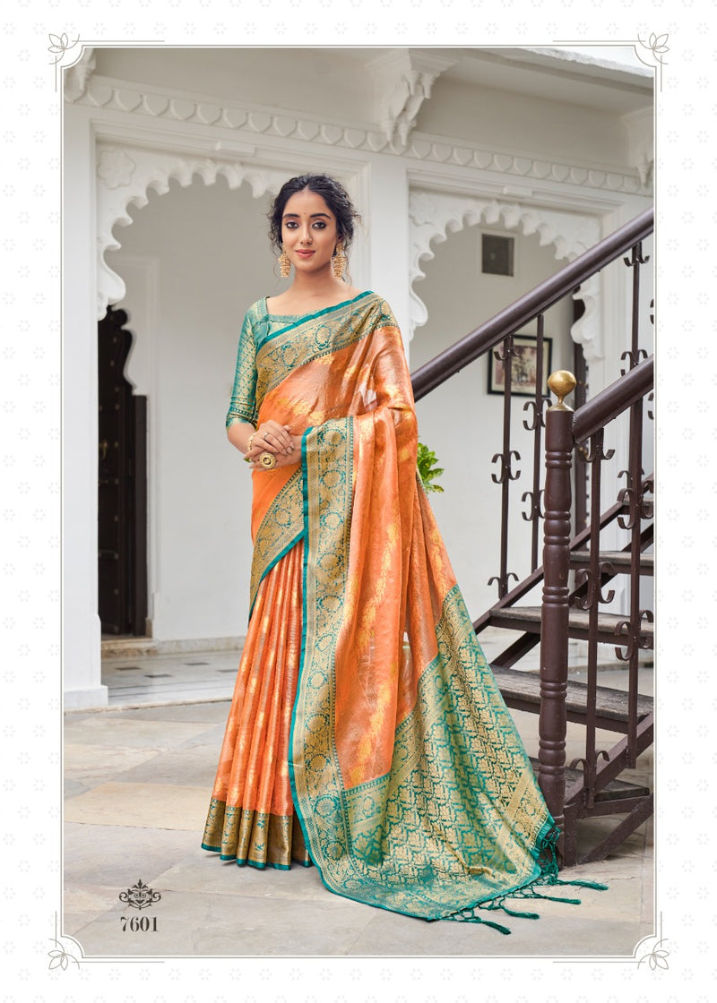 Aspen Soft Tissue Silk Saree Anant Tex Exports Private Limited