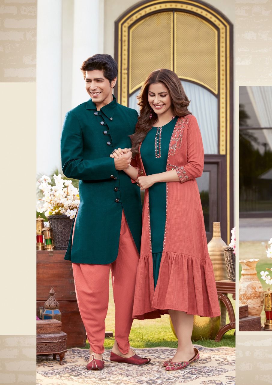 Koodee Sarah Catalog Chinon With Inner Anarkali kurtis Anant Tex Exports Private Limited