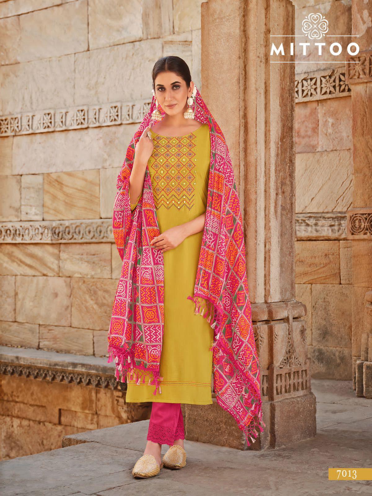 Mittoo Bansri Viscose Ready Made Suits Anant Tex Exports Private Limited