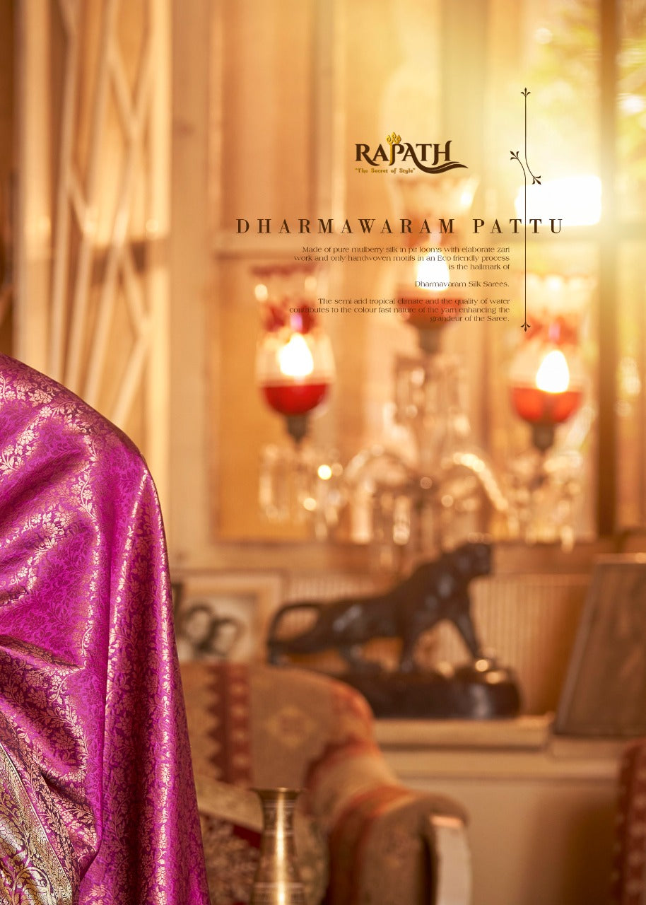 RajPath Arunima Soft kanchivaram Saree Anant Tex Exports Private Limited