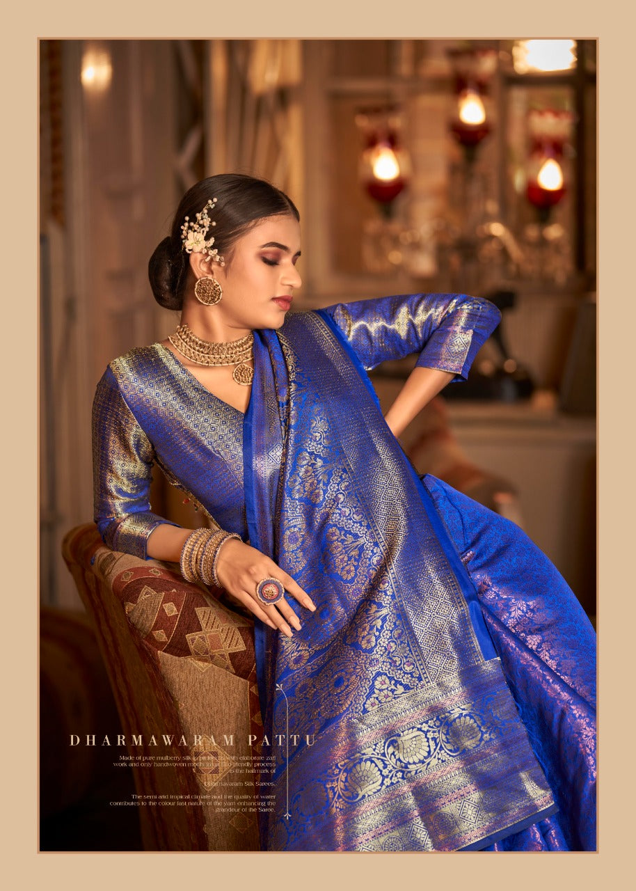 RajPath Arunima Soft kanchivaram Saree Anant Tex Exports Private Limited