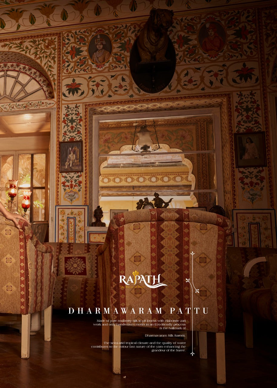 RajPath Arunima Soft kanchivaram Saree Anant Tex Exports Private Limited