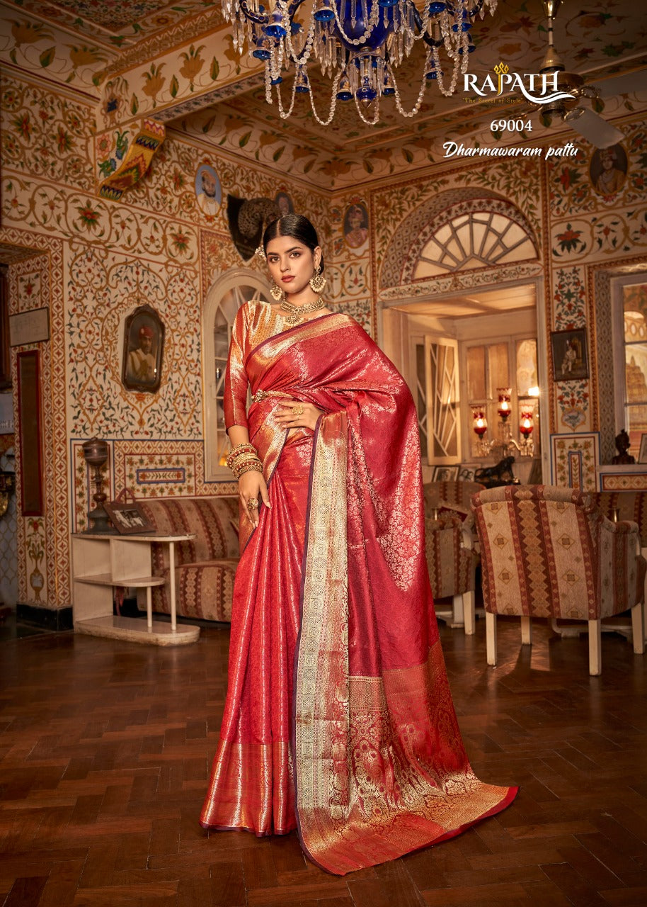 RajPath Arunima Soft kanchivaram Saree Anant Tex Exports Private Limited