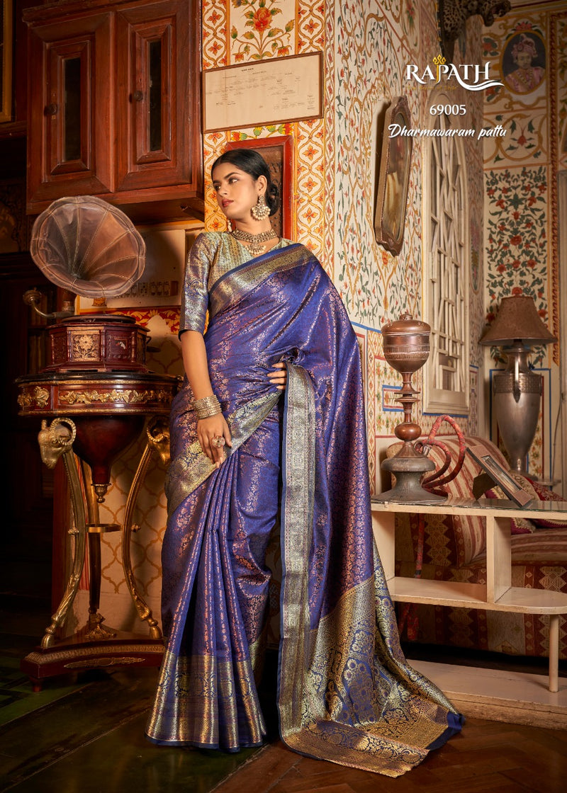 RajPath Arunima Soft kanchivaram Saree Anant Tex Exports Private Limited