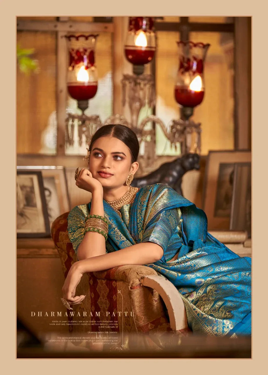 RajPath Arunima Soft kanchivaram Saree Anant Tex Exports Private Limited