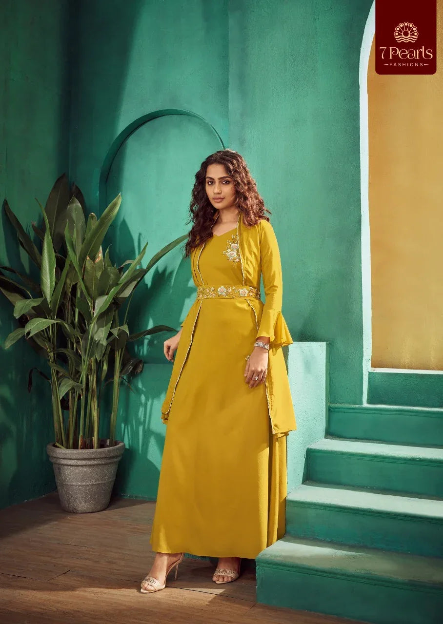 7 PEARLS GEORGETTE WITH INNER SUIT Anant Tex Exports Private Limited