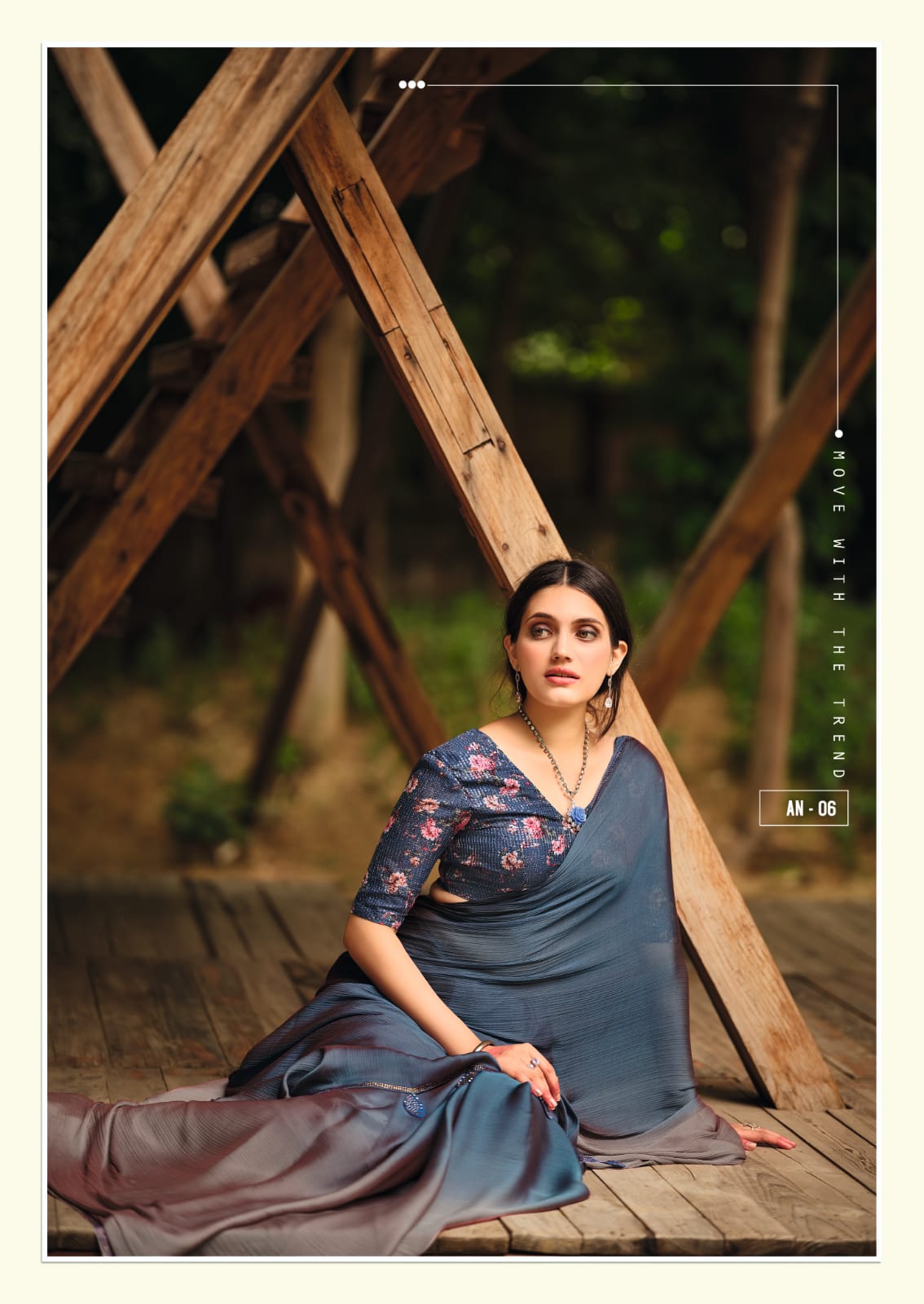 ARUNA 3D VELVET CHIFFON SAREE Anant Tex Exports Private Limited