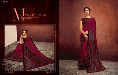 NORITA: 11300 LYCRA FESTIVE WEAR SAREE Anant Tex Exports Private Limited