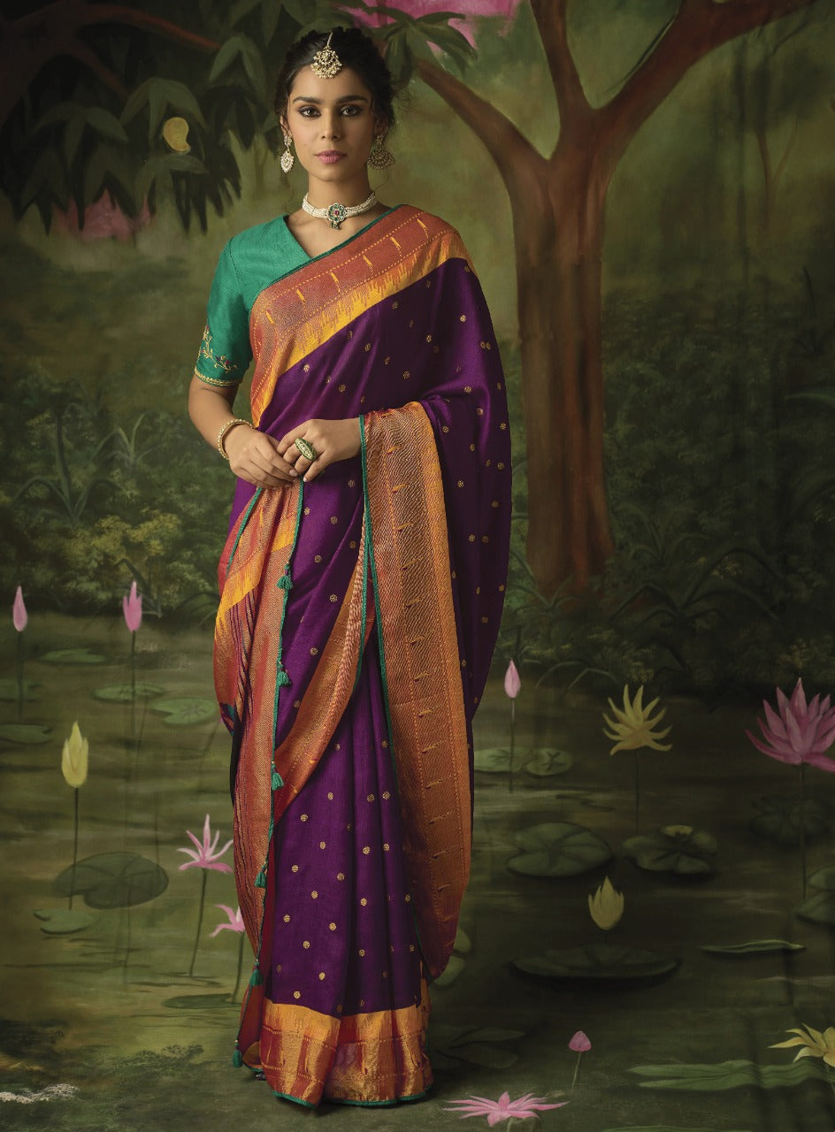 KIMORA MEERA PAITHNI HITS SOFT BRASSO SILK SAREE Anant Tex Exports Private Limited