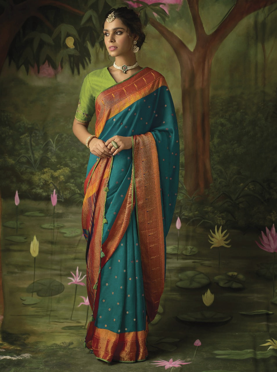 KIMORA MEERA PAITHNI HITS SOFT BRASSO SILK SAREE Anant Tex Exports Private Limited