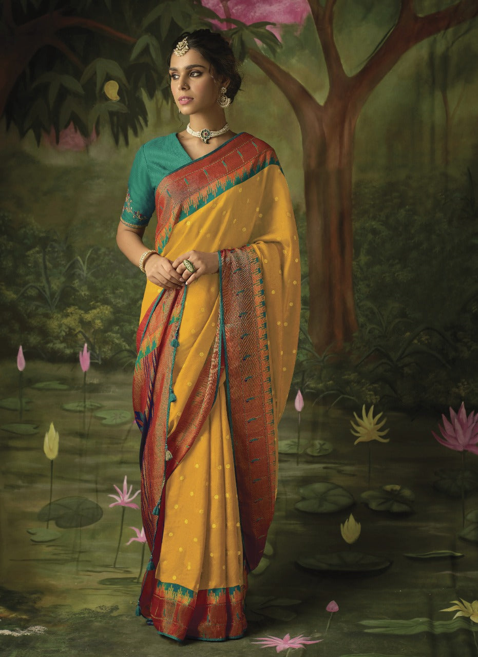 KIMORA MEERA PAITHNI HITS SOFT BRASSO SILK SAREE Anant Tex Exports Private Limited