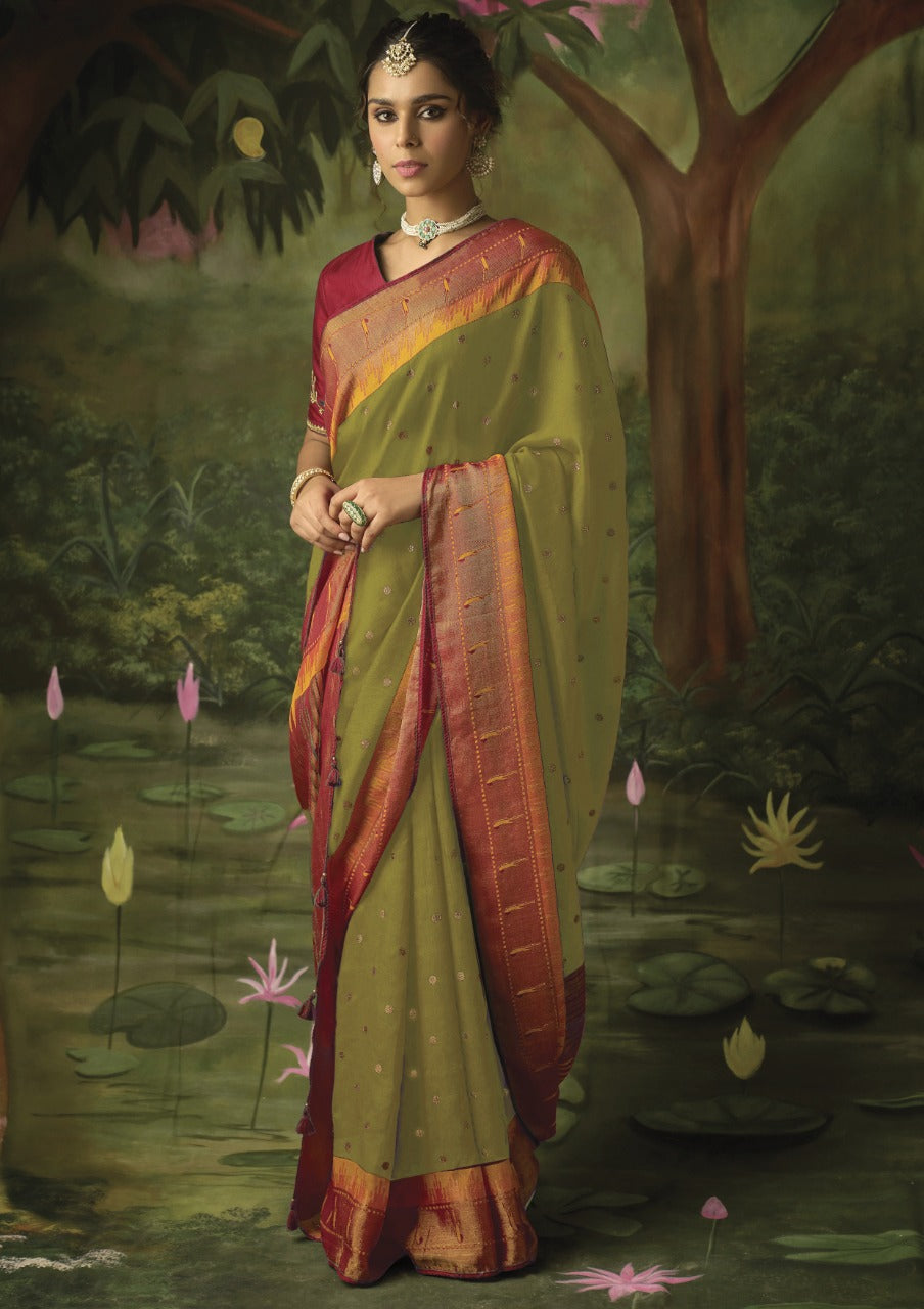 KIMORA MEERA PAITHNI HITS SOFT BRASSO SILK SAREE Anant Tex Exports Private Limited