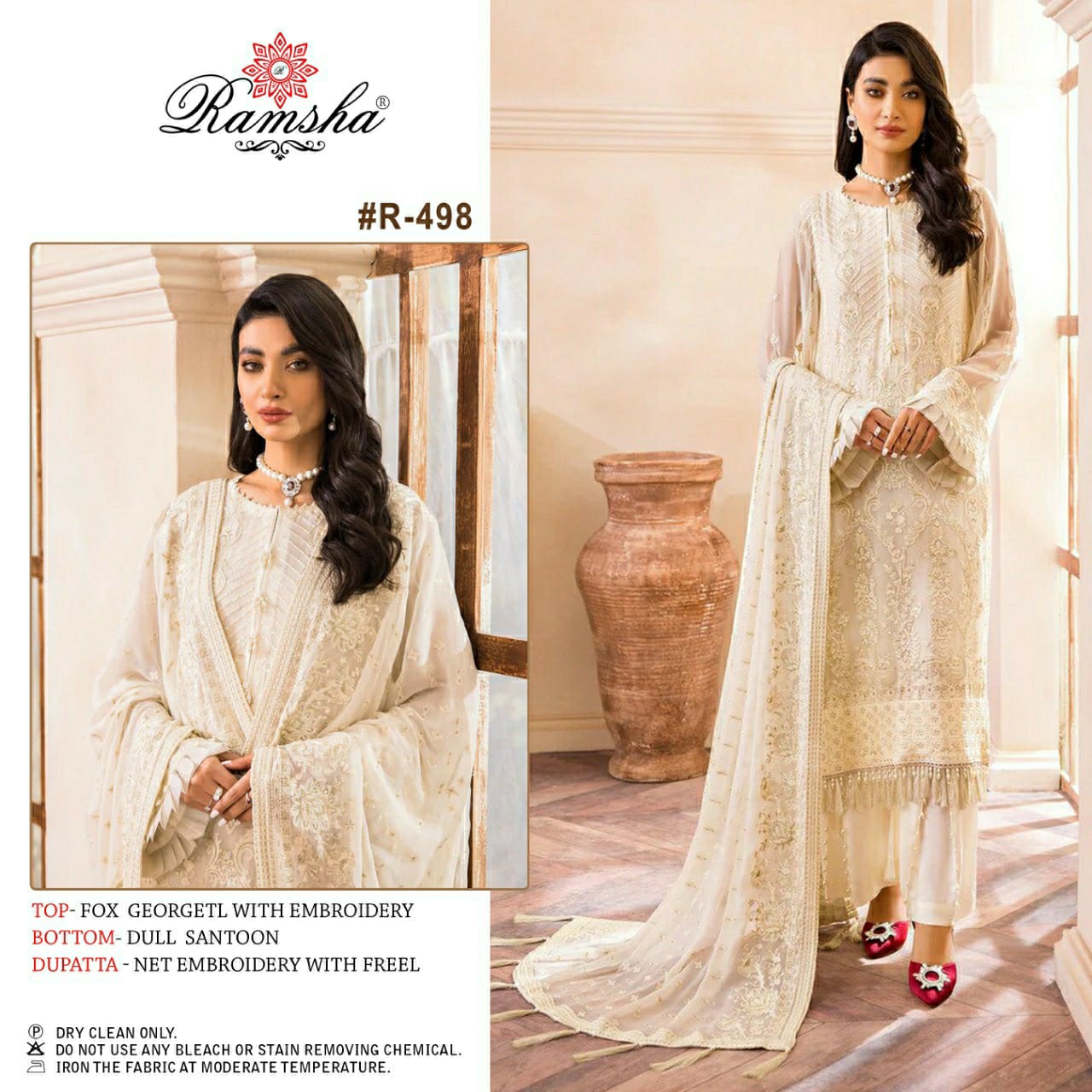RAMSHA R-498 PAKISTANI SUIT Anant Tex Exports Private Limited