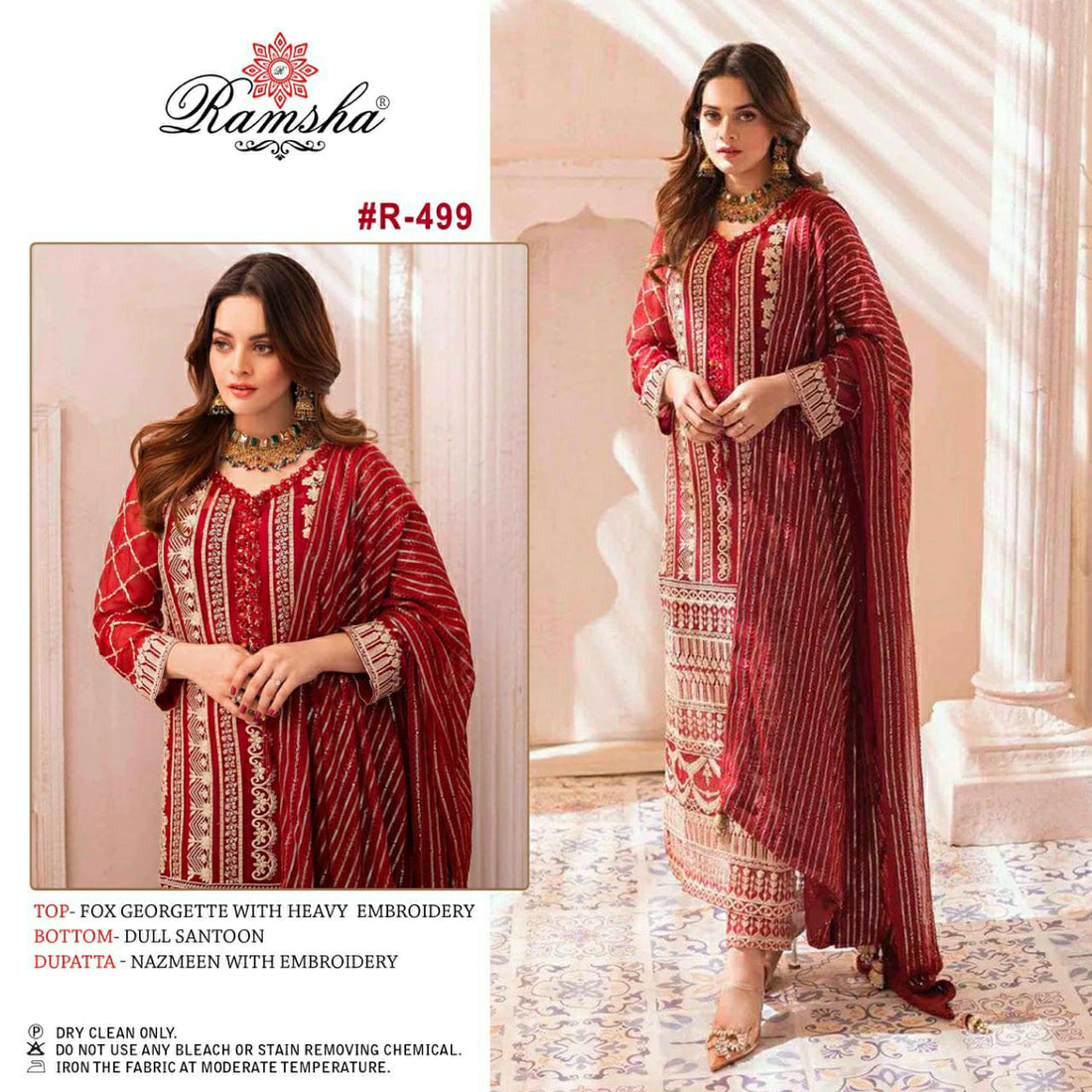 RAMSHA R-498 PAKISTANI SUIT Anant Tex Exports Private Limited