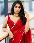 Pure Georgette Saree Anant Tex Exports Private Limited