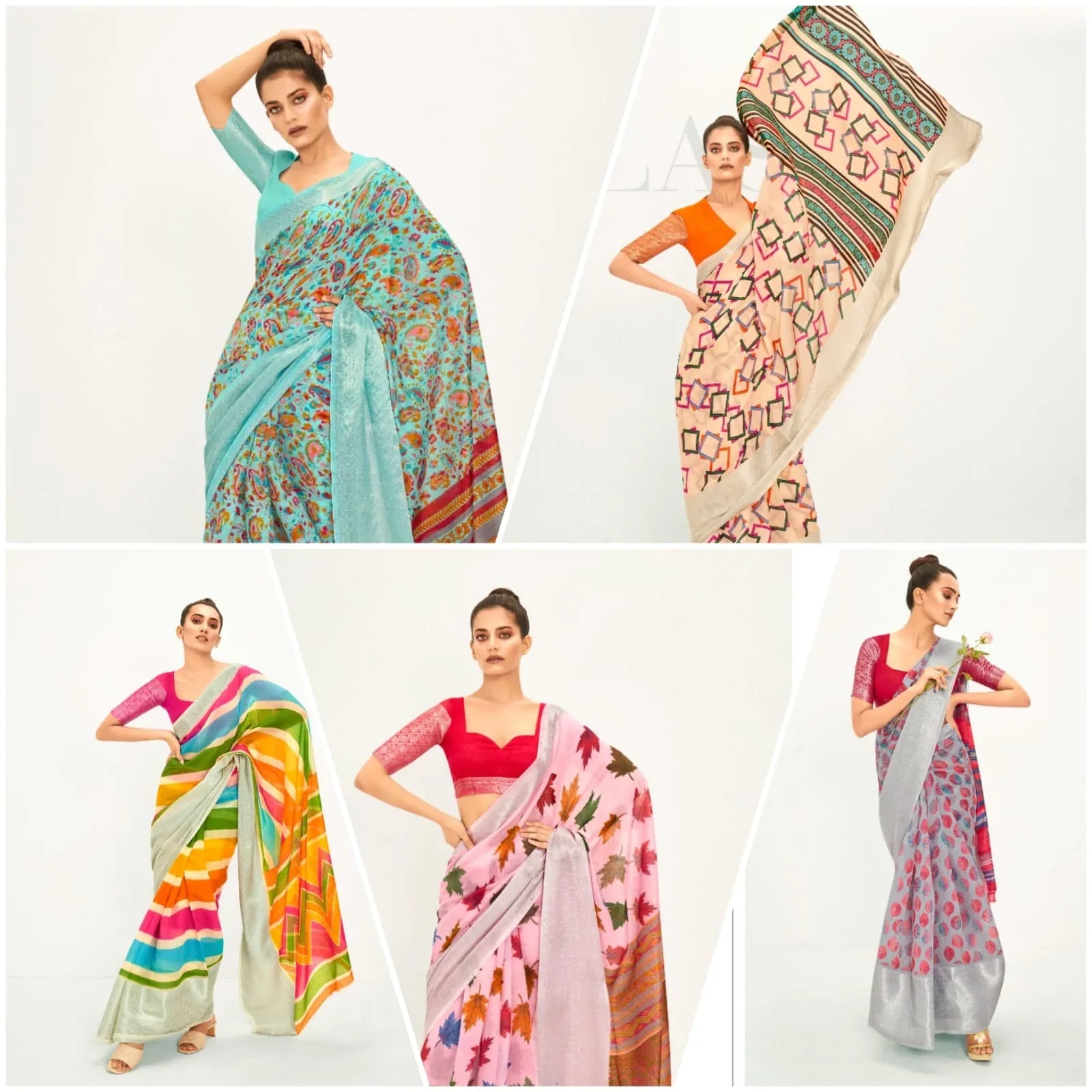 RajYog Silver Chanderi Saree Anant Tex Exports Private Limited
