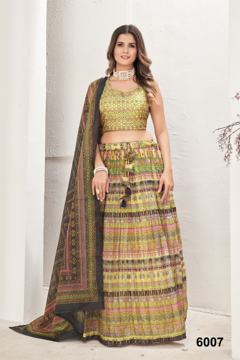 NAZNEEN AKRUT 6001 SERIES DESIGNER LEHENGA Anant Tex Exports Private Limited