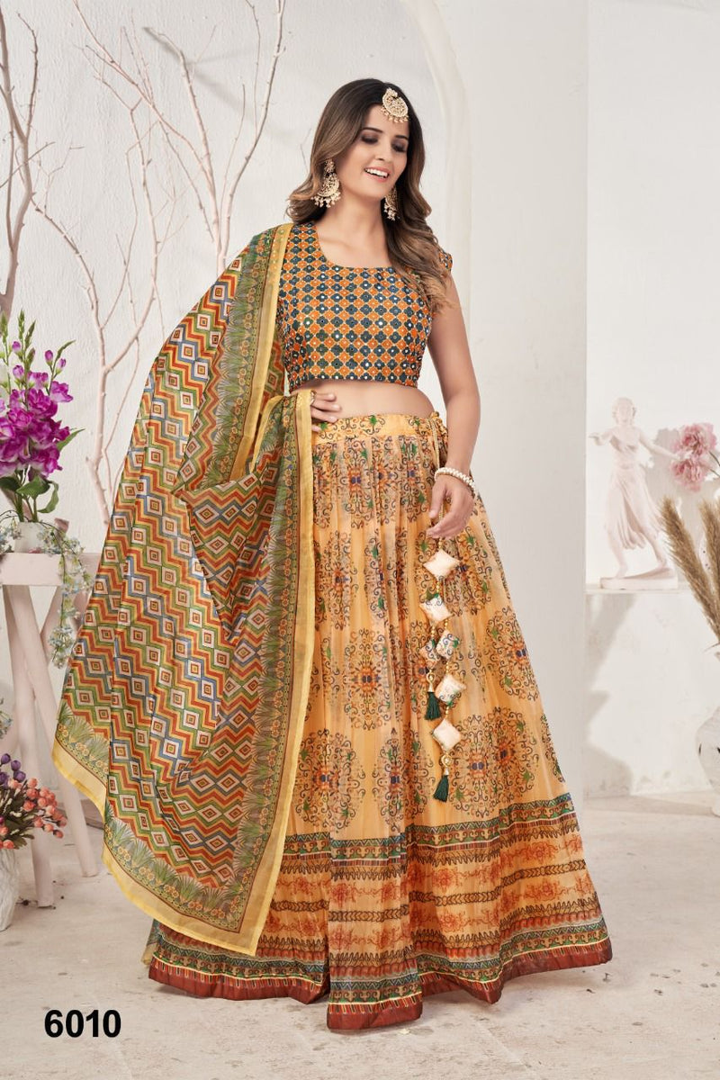NAZNEEN AKRUT 6001 SERIES DESIGNER LEHENGA Anant Tex Exports Private Limited