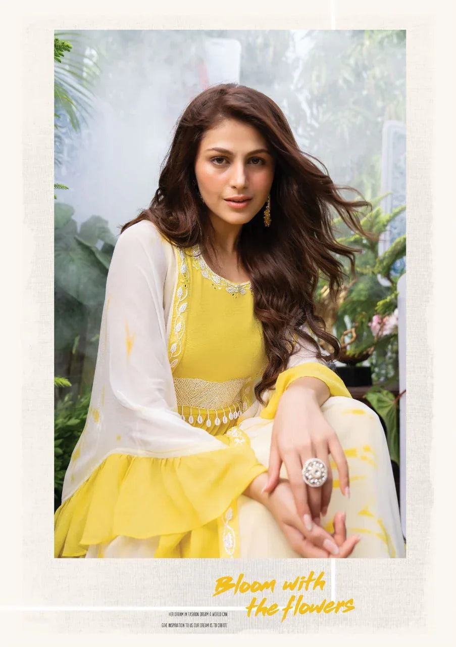PURE VISCOSE GEORGETTE DESIGNER KAFTAN Anant Tex Exports Private Limited