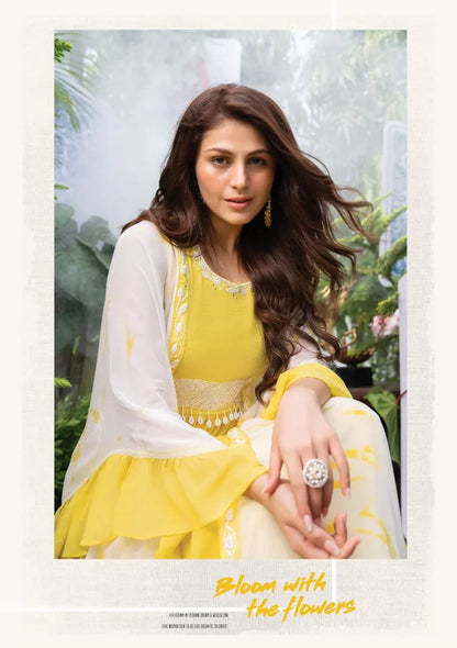 PURE VISCOSE GEORGETTE DESIGNER KAFTAN Anant Tex Exports Private Limited