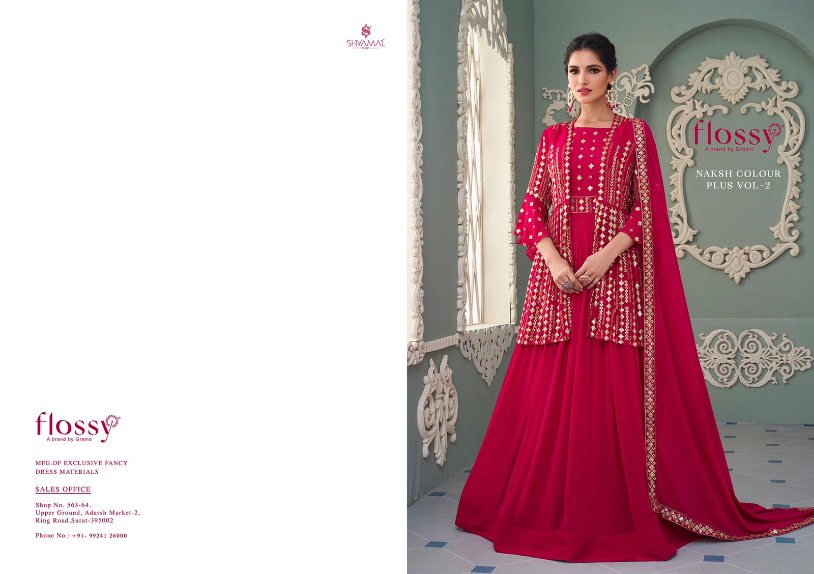 FLOSSY NAKSH VOL 2 SUITS Anant Tex Exports Private Limited