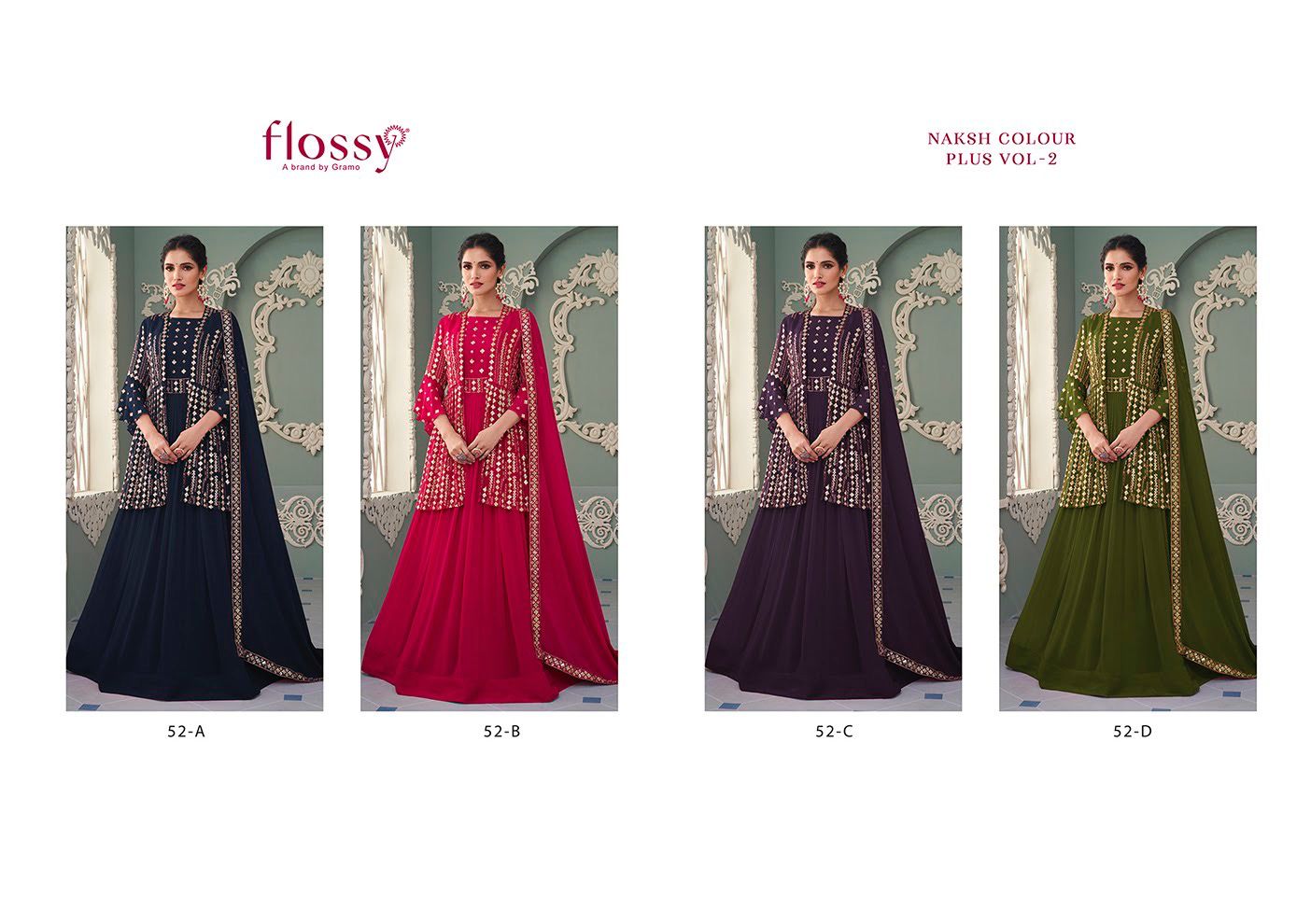 FLOSSY NAKSH VOL 2 SUITS Anant Tex Exports Private Limited